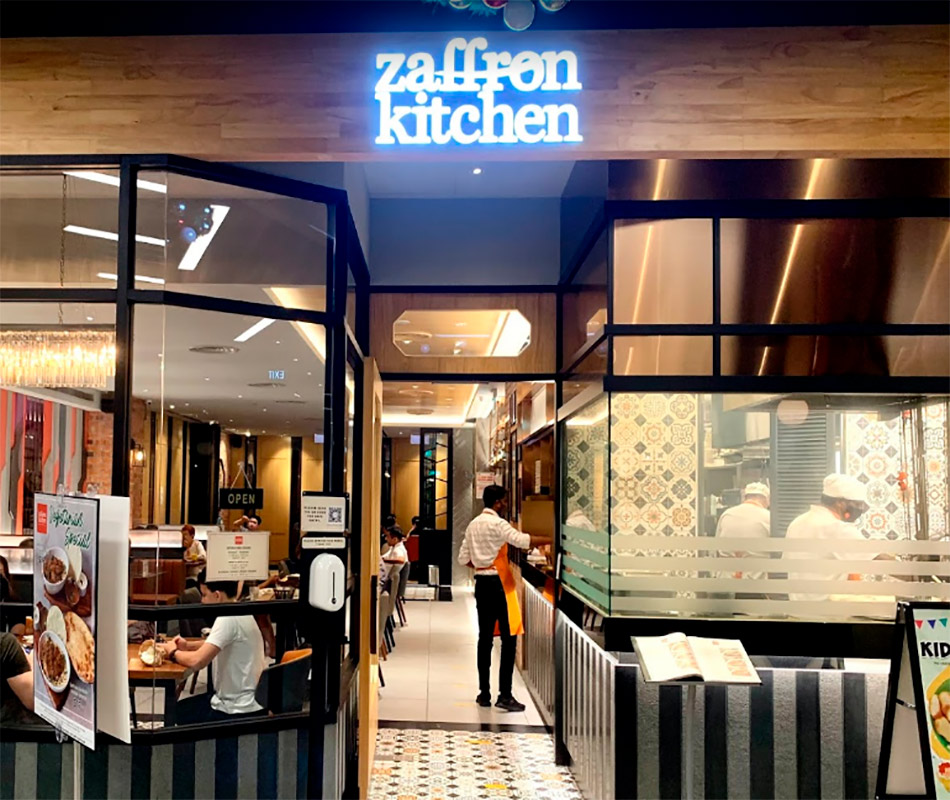 Zaffron Kitchen Great World Rating Sg